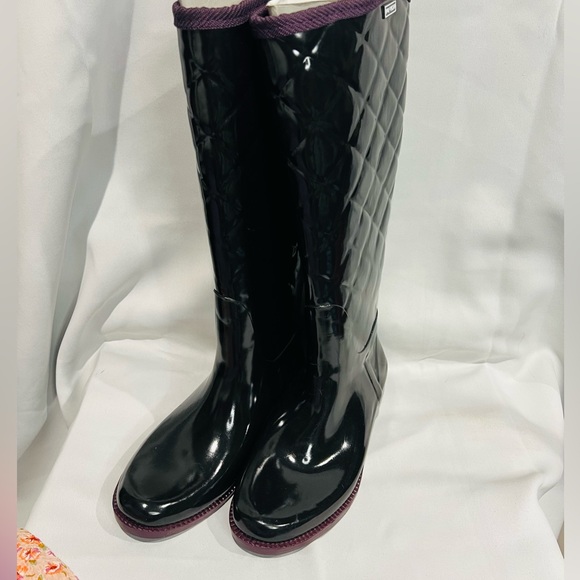 Tommy Hilfiger Quilted Rain Boots - Picture 1 of 5